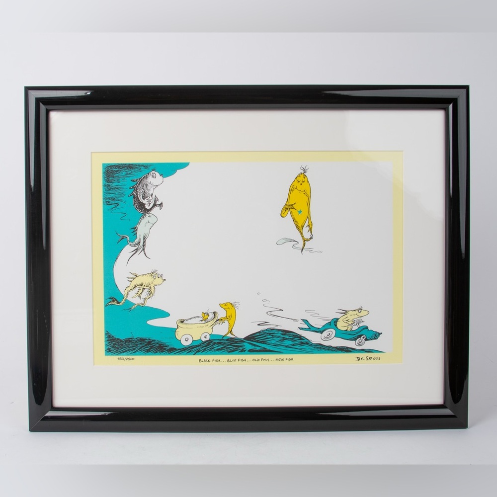 Dr. Seuss Framed Art